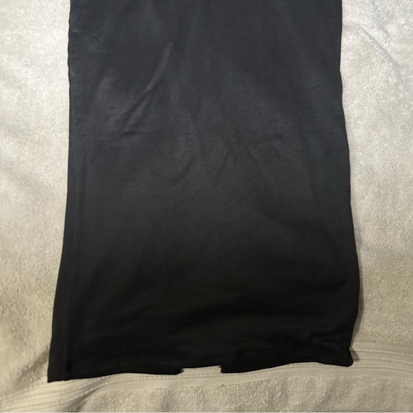 Long Black Tube Dress - Picture 2 of 8